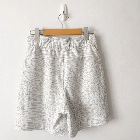 Lululemon Hello Sunday Short  Heathered Space Dyed Mod White Size 4 - Picture 5 of 7